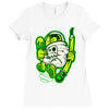 astronot Ladies Fitted T-Shirt