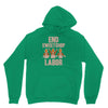 end sweetshop labor Unisex Hoodie