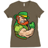 happy saint patrick day Ladies Fitted T-Shirt