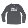 retro italo disco Long Sleeve Shirts
