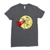 moon rocket Ladies Fitted T-Shirt