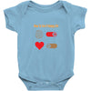 How To Live A Happy Life Baby Onesie