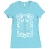 tardis gallifreyan tee Ladies Fitted T-Shirt