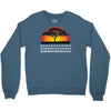 lion chant t   funny  lions joke king savannah africa retro big cat Crewneck Sweatshirt