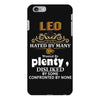 leo hated by many wanted by plenty disliked by some confronted by none iPhone 6/6s Plus Case