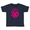 end breast cancer   39 warriors Toddler T-shirt