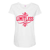 limitless apparel Maternity Scoop Neck T-shirt
