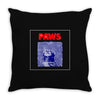 paws (jaws) Throw Pillow