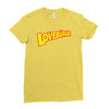 love burger Ladies Fitted T-Shirt
