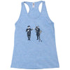fist bump for liberty Racerback Tank
