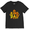 kind dad in the grill V-Neck Tee