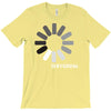 buffering  funny retro loading computer console fashion party T-Shirt