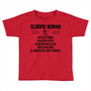 Scorpio Woman Toddler T-shirt