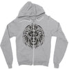 lion el rich eyes Zipper Hoodie