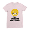 The Students Are Coming Ladies Fitted T-Shirt
