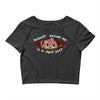 April Peeking Out Baby Girl Crop Top