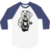 cat woman 3/4 Sleeve Shirt