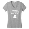 tyrion lannister for king Women's V-Neck T-Shirt