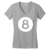 magic 8 ball Women's V-Neck T-Shirt