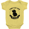 I Don't Eat Cock I'm Vegan Baby Bodysuit
