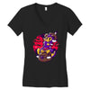 gugu rider Women's V-Neck T-Shirt