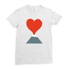 i lava you Ladies Fitted T-Shirt