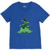 platform in the clouds V-Neck Tee