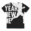 new year, new me running fitness All Over Women's T-shirt