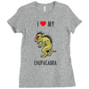 chupacabra Ladies Fitted T-Shirt