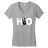 ho Women's V-Neck T-Shirt