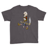 pirate ninja zombie w i p Youth Tee