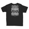 Real Kings Are Born On December 27 Youth Tee