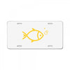 gold fish License Plate
