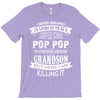 Super Cool Pop Pop Of A Freaking Awesome Grandson T-Shirt