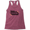 blessed grandma with flower Racerback Tank