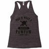 This Is What A Bad Ass Pawpaw Looks Like Racerback Tank