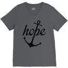 hope anchor religious V-Neck Tee