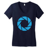 aperture labs Women's V-Neck T-Shirt