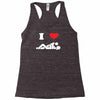 i love sex Racerback Tank