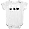 i love my melanin Baby Bodysuit