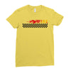Fire Black Ladies Fitted T-Shirt