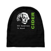 albert einstein theory of 7% proof geeky science cider scrumpy drinkin Baby Beanies