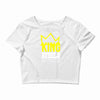 capital steez king steelo Crop Top