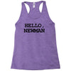 hello newman funny t shirt seinfeld vandelay tee s 3xl Racerback Tank