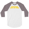 motivation not found 3/4 Sleeve Shirt