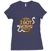 i got worms t shirt Ladies Fitted T-Shirt