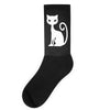 white cat funny Socks