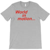 world in motion england italia 90 world cup football retro T-Shirt