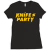 knife party electro house Ladies Fitted T-Shirt