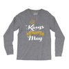 kings are born in may Long Sleeve Shirts